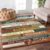 Cabin Rules Rug Sport Decor Gift Floor Decor Living Room Carpet Rug Area Rug - 2d6630e0197a