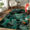 Cactus Rug Sport Decor Gift Floor Decor Living Room Carpet Rug Area Rug - 6f7f59620985