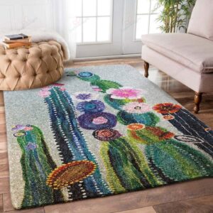 Cactus Rug Sport Decor Gift Floor Decor Living Room Carpet Rug Area Rug - 7a1f5de591d3