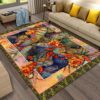 Cactus Painting 1 Rug Sport Decor Gift Floor Decor Living Room Carpet Rug Area Rug - 3fb0bfbb8036