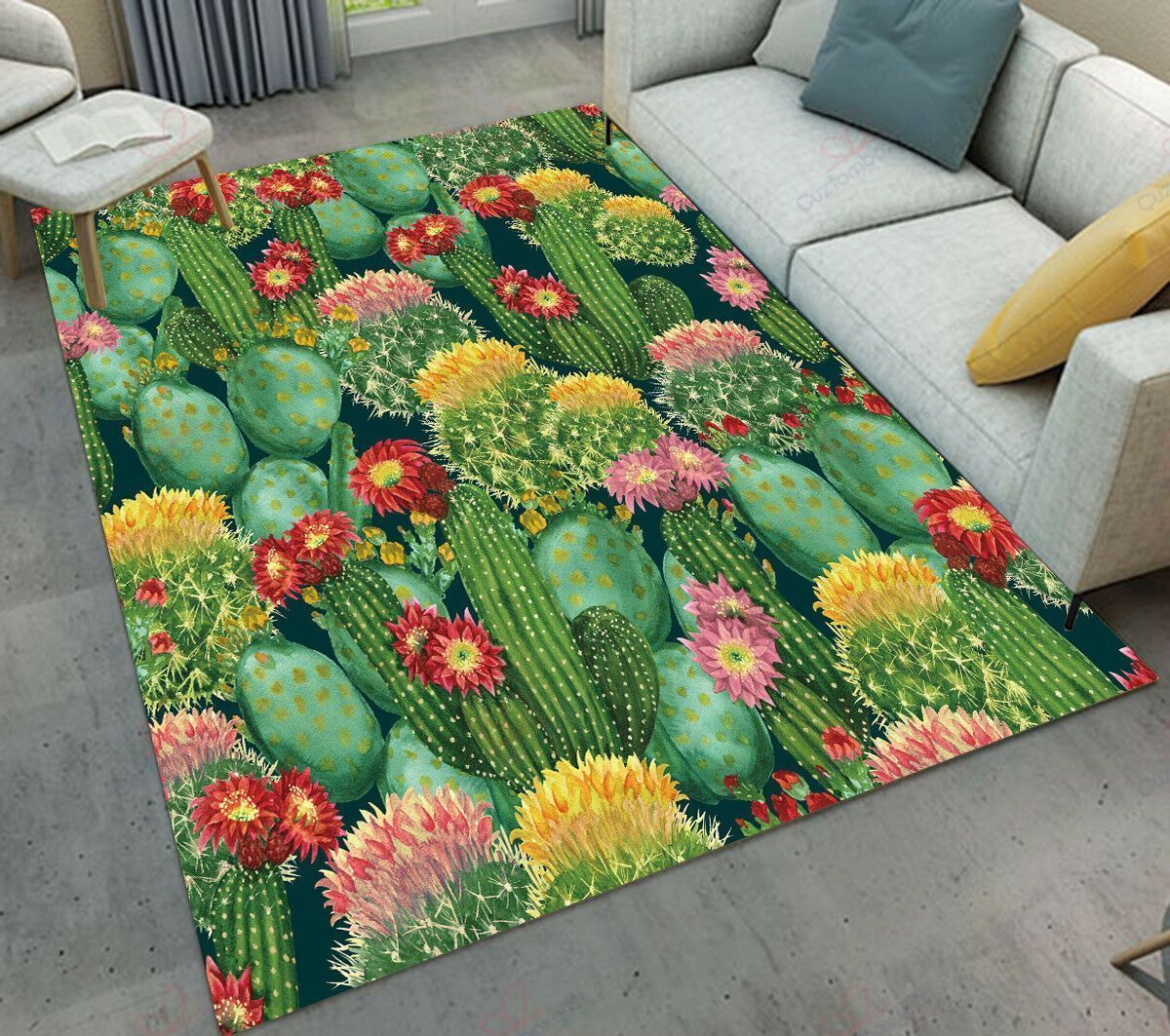 Cactus Painting 7 Rug Sport Decor Gift Floor Decor Living Room Carpet Rug Area Rug - fe5e62a706bc Cactus Painting 7 Rug Sport Decor Gift Floor Decor Living Room Carpet Rug Area Rug - fe5e62a706bc