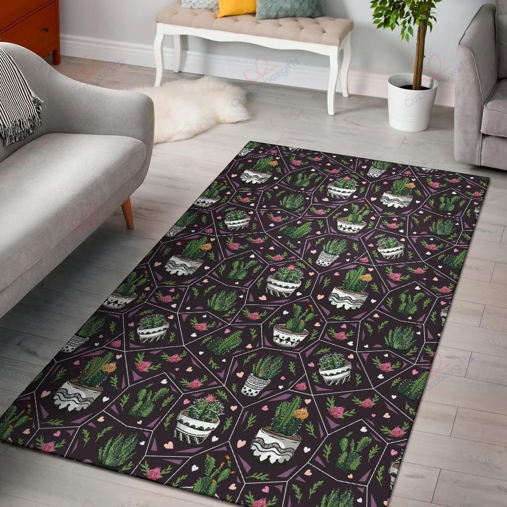 Cactus Pattern 3 Rug Sport Decor Gift Floor Decor Living Room Carpet Rug Area Rug - 9ab8c6d469e6 Cactus Pattern 3 Rug Sport Decor Gift Floor Decor Living Room Carpet Rug Area Rug - 9ab8c6d469e6