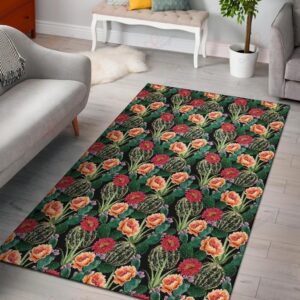 Cactus Pattern 6 Rug Sport Decor Gift Floor Decor Living Room Carpet Rug Area Rug - f74a6e0dd2c2