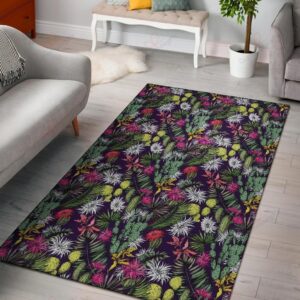 Cactus Pattern 8 Rug Sport Decor Gift Floor Decor Living Room Carpet Rug Area Rug - 0af951828bee