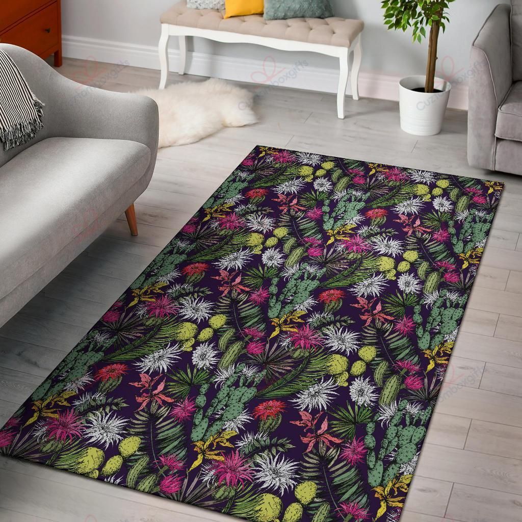 Cactus Pattern 8 Rug Sport Decor Gift Floor Decor Living Room Carpet Rug Area Rug - 0af951828bee Cactus Pattern 8 Rug Sport Decor Gift Floor Decor Living Room Carpet Rug Area Rug - 0af951828bee