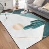 Cactus Picture Rug Sport Decor Gift Floor Decor Living Room Carpet Rug Area Rug - 8ba60c8882fd