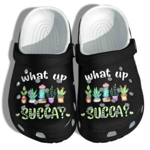 Cactus Plants Shoes Crocs Clog Gift For Boy Girl – What Up Succa Clog Birthday Gift For Daughter Friend Niece