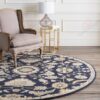 Caesar Round Carpet Floor Rug Living Room Bedroom Decor Round Area Rug Carpet