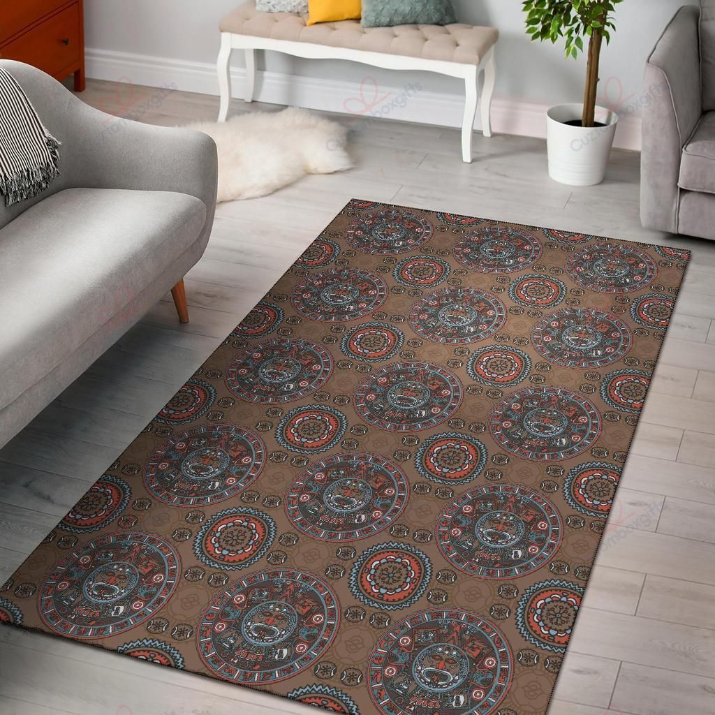 Calendar Aztec Pattern 3 Rug Sport Decor Gift Floor Decor Living Room Carpet Rug Area Rug - aef4f8ef16f2 Calendar Aztec Pattern 3 Rug Sport Decor Gift Floor Decor Living Room Carpet Rug Area Rug - aef4f8ef16f2