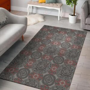Calendar Aztec Pattern 4 Rug Sport Decor Gift Floor Decor Living Room Carpet Rug Area Rug - 3b85aeeef243