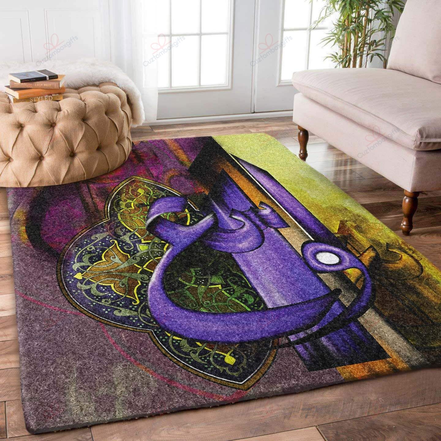 Calligraphy Pattern Rug Sport Decor Gift Floor Decor Living Room Carpet Rug Area Rug - a801e6df5520 Calligraphy Pattern Rug Sport Decor Gift Floor Decor Living Room Carpet Rug Area Rug - a801e6df5520