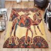 Camel Seamless Pattern Rug Sport Decor Gift Floor Decor Living Room Carpet Rug Area Rug - 7d228f4915a0
