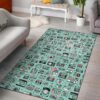 Camera Pastel Pattern Rug Sport Decor Gift Floor Decor Living Room Carpet Rug Area Rug - 6e31c713c92f