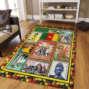 Cameroon Rug Sport Decor Gift Floor Decor Living Room Carpet Rug Area Rug - f0c2107265da