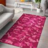 Camo Pink Pattern 1 Rug Sport Decor Gift Floor Decor Living Room Carpet Rug Area Rug - ced7cce5cf1d
