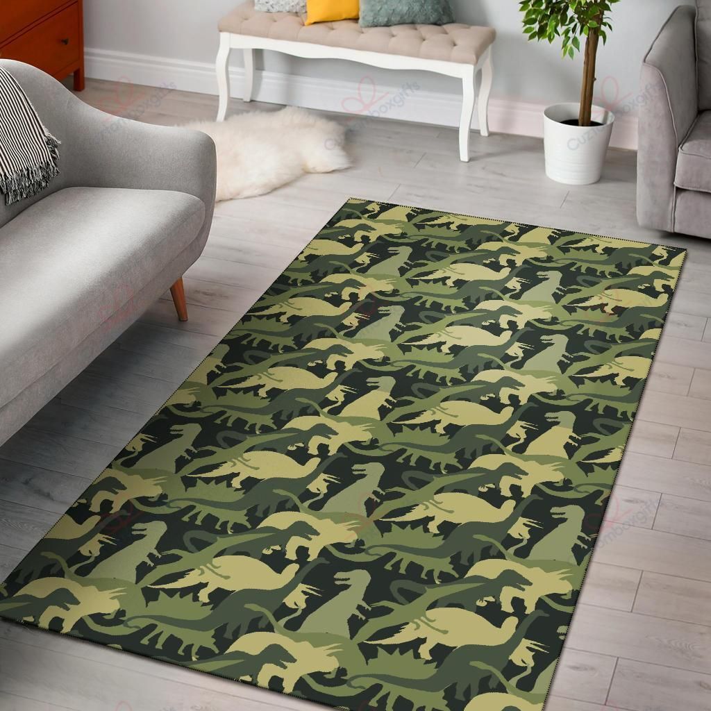 Camouflage Dinosaur Pattern 3 Rug Sport Decor Gift Floor Decor Living Room Carpet Rug Area Rug - 858b7439b7b7 Camouflage Dinosaur Pattern 3 Rug Sport Decor Gift Floor Decor Living Room Carpet Rug Area Rug - 858b7439b7b7