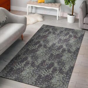 Camouflage Fern Pattern 5 Rug Sport Decor Gift Floor Decor Living Room Carpet Rug Area Rug - f0c7058f51f5