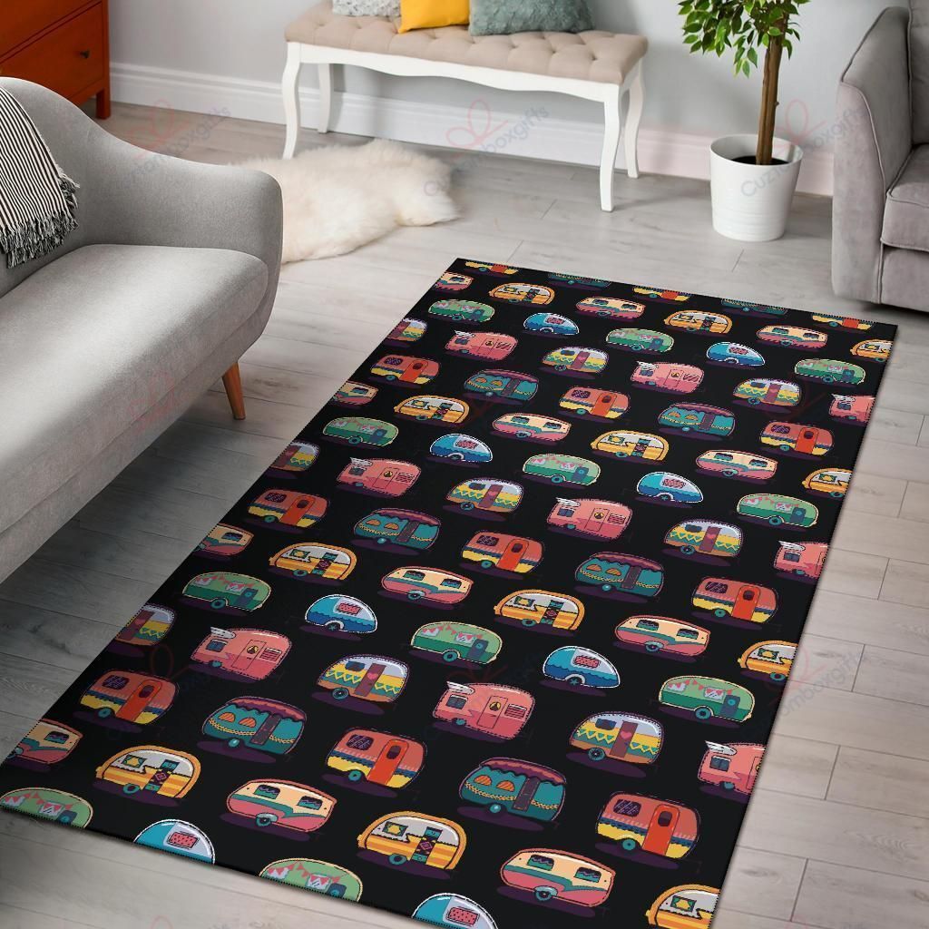 Camper Camping Pattern Rug Sport Decor Gift Floor Decor Living Room Carpet Rug Area Rug - b5e5a16de0e2 Camper Camping Pattern Rug Sport Decor Gift Floor Decor Living Room Carpet Rug Area Rug - b5e5a16de0e2