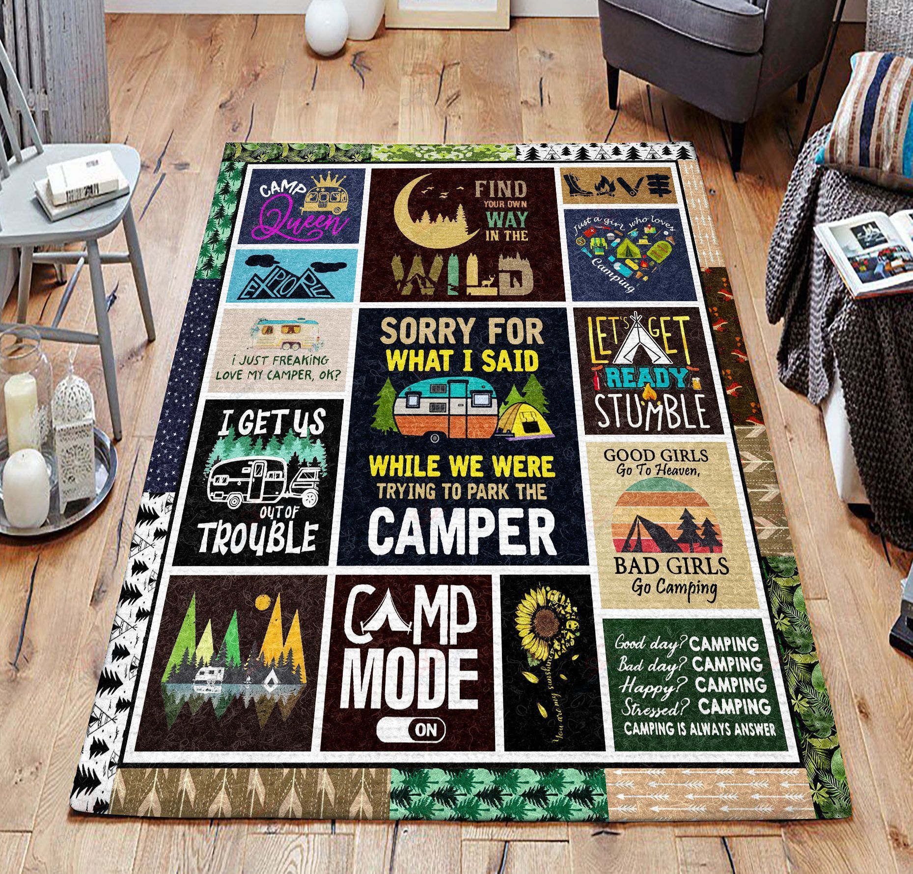 Camper Rug Sport Decor Gift Floor Decor Living Room Carpet Rug Area Rug - fbcf6c43f35f Camper Rug Sport Decor Gift Floor Decor Living Room Carpet Rug Area Rug - fbcf6c43f35f
