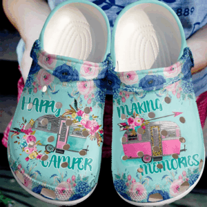 Camper Memories Shoes Clog – Happy Gamer Making Memories Crocs Clog Crocbland Clog Birthday Gift