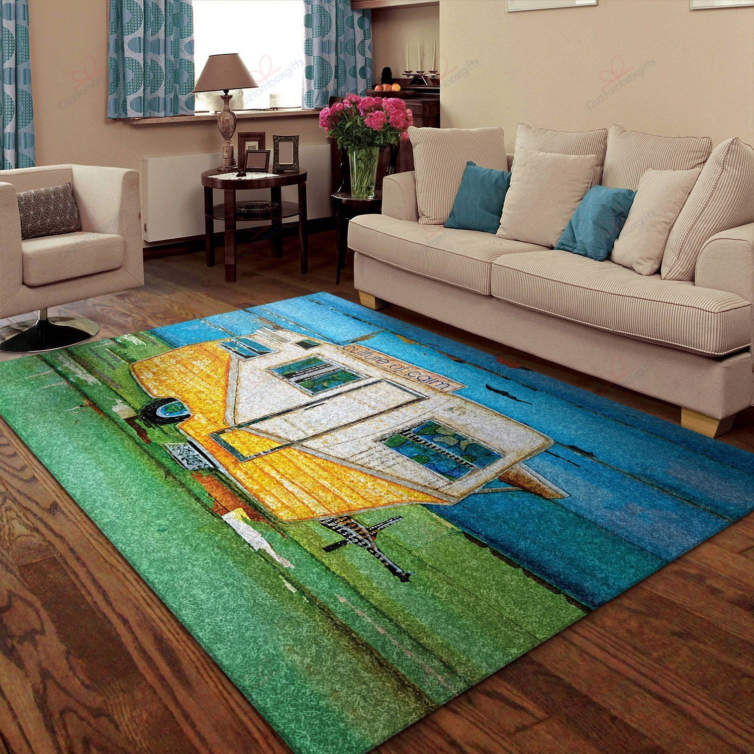 Camper Painting Rug Sport Decor Gift Floor Decor Living Room Carpet Rug Area Rug - ae803327c4a0 Camper Painting Rug Sport Decor Gift Floor Decor Living Room Carpet Rug Area Rug - ae803327c4a0