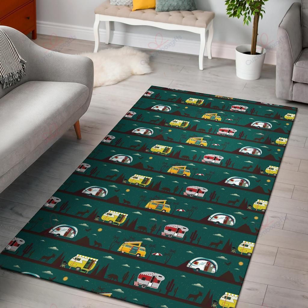 Camper Pattern 5 Rug Sport Decor Gift Floor Decor Living Room Carpet Rug Area Rug - 95507e181c0a Camper Pattern 5 Rug Sport Decor Gift Floor Decor Living Room Carpet Rug Area Rug - 95507e181c0a