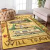 Camper Will Travel Rug Sport Decor Gift Floor Decor Living Room Carpet Rug Area Rug - 9bcf369bab00