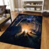 Campfire Memories Rug Sport Decor Gift Floor Decor Living Room Carpet Rug Area Rug - 35b481941852