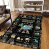 Camping And Dogs Rug Sport Decor Gift Floor Decor Living Room Carpet Rug Area Rug - 3f90e67977df