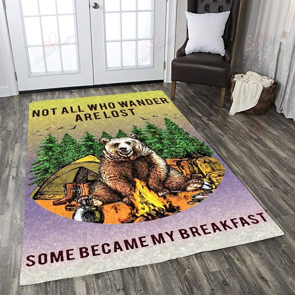Camping Bear Rug Sport Decor Gift Floor Decor Living Room Carpet Rug Area Rug - e810669512df Camping Bear Rug Sport Decor Gift Floor Decor Living Room Carpet Rug Area Rug - e810669512df
