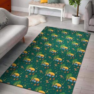Camping Camper Rug Sport Decor Gift Floor Decor Living Room Carpet Rug Area Rug - 44a5129e3118