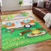 Camping Camper Rug Sport Decor Gift Floor Decor Living Room Carpet Rug Area Rug - 0cccd9578f38