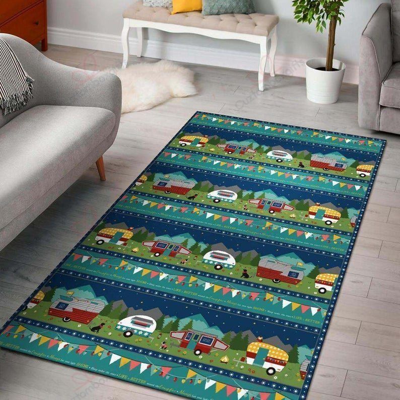 Camping Camper Line Rug Sport Decor Gift Floor Decor Living Room Carpet Rug Area Rug - 8296d8abd0aa Camping Camper Line Rug Sport Decor Gift Floor Decor Living Room Carpet Rug Area Rug - 8296d8abd0aa