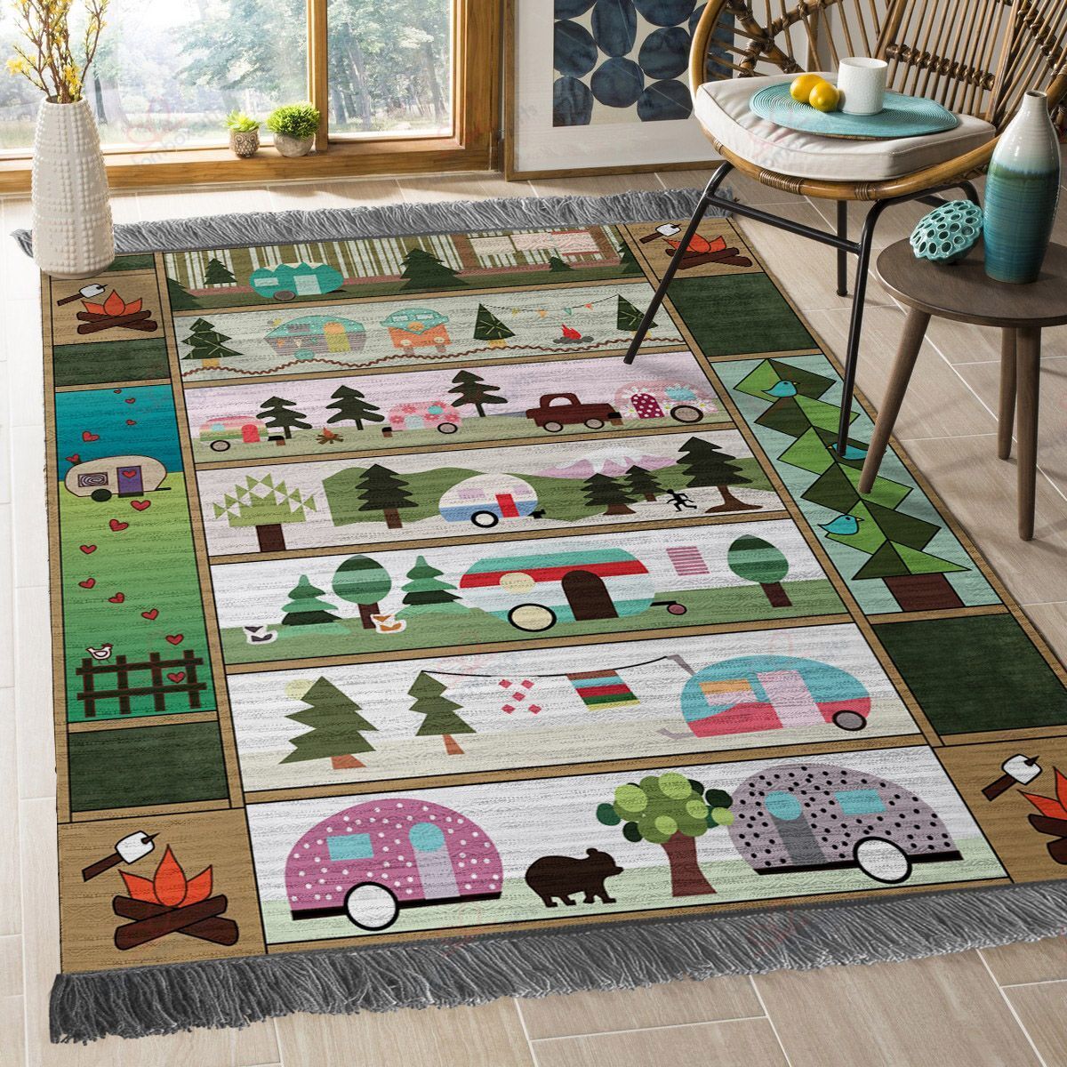 Camping Car Rug Sport Decor Gift Floor Decor Living Room Carpet Rug Area Rug - 7e3a6252a0f8 Camping Car Rug Sport Decor Gift Floor Decor Living Room Carpet Rug Area Rug - 7e3a6252a0f8
