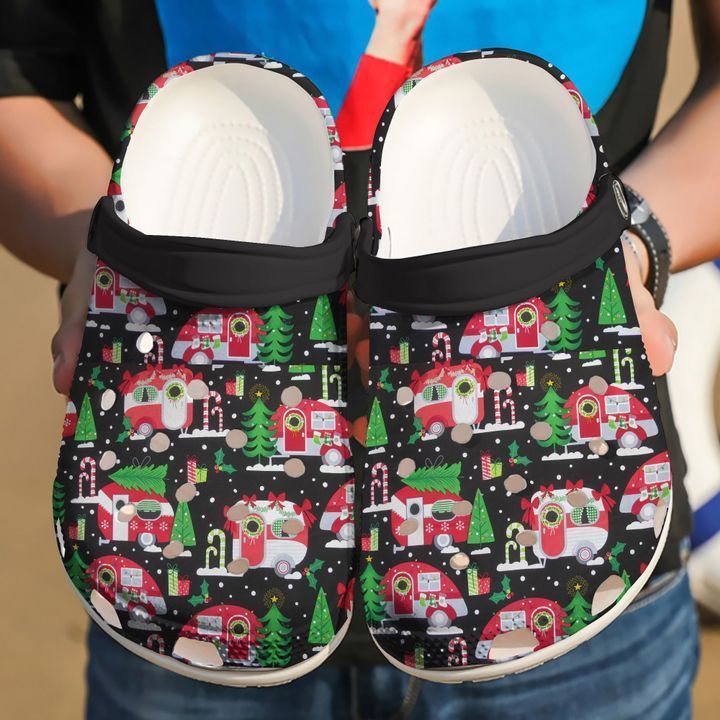 Camping Christmas V2 Sku 406 Crocs Clog Clog Shoes Camping Christmas V2 Sku 406 Crocs Clog Clog Shoes