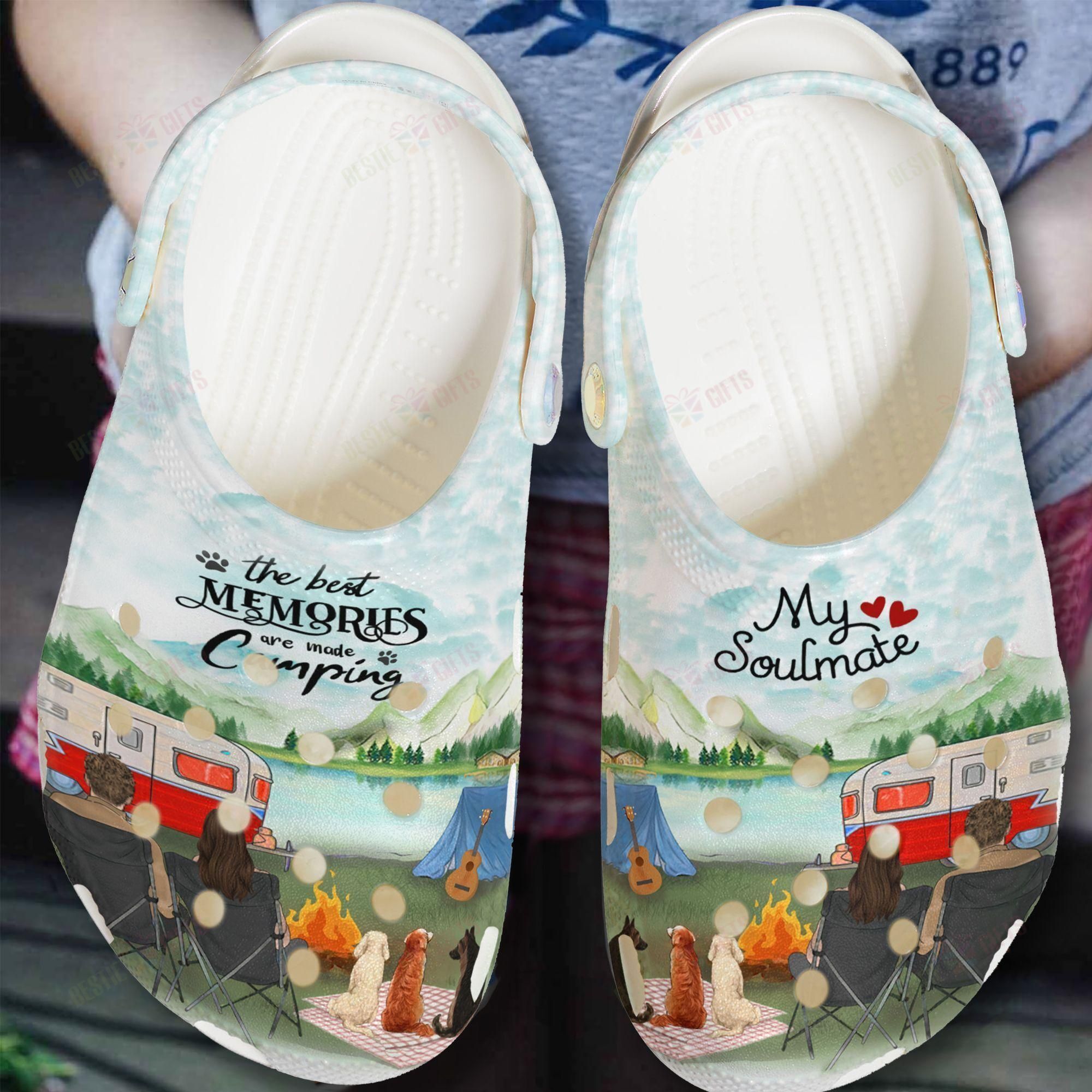 Camping Crocs Clog Classic Clog The Best Memories Shoes Camping Crocs Clog Classic Clog The Best Memories Shoes