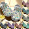 Camping Crocs Clog Classic Clog Whitesole Camping Pattern 5 Shoes