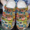 Camping Crocs Clog Classic Clog Whitesole Enjoy The Great Outdoors Shoes