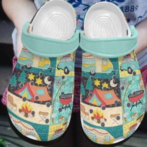 Camping Essentials Personalized Clog Custom Crocs Comfortablefashion Style Comfortable For Women Men Kid Print 3D