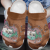 Camping Fire Shoes Clog Crocs Clog Crocbland Clog Birthday Gift For Man Boy Friend
