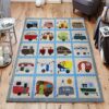 Camping Rug Sport Decor Gift Floor Decor Living Room Carpet Rug Area Rug - 3f71ad9b7bc2