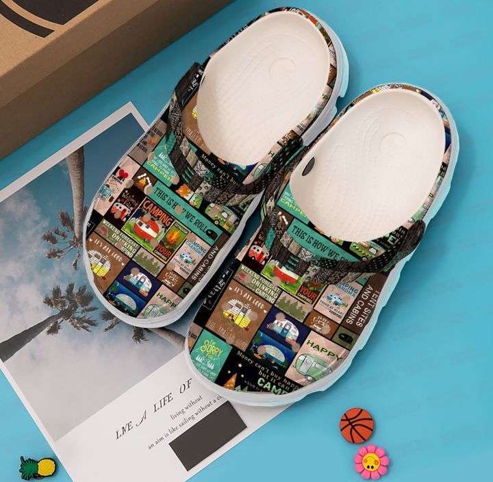 Camping How We Roll Sku 463 Crocs Clog Clog Shoes Camping How We Roll Sku 463 Crocs Clog Clog Shoes