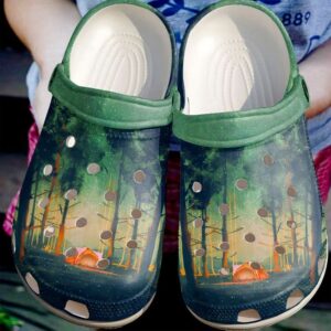 Camping In The Woods Sku 421 Crocs Crocband Clog Comfortable For Mens Womens Classic Clog Water Shoes