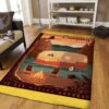 Camping Is For Natural Lovers Rug Sport Decor Gift Floor Decor Living Room Carpet Rug Area Rug - d6cce608be6d