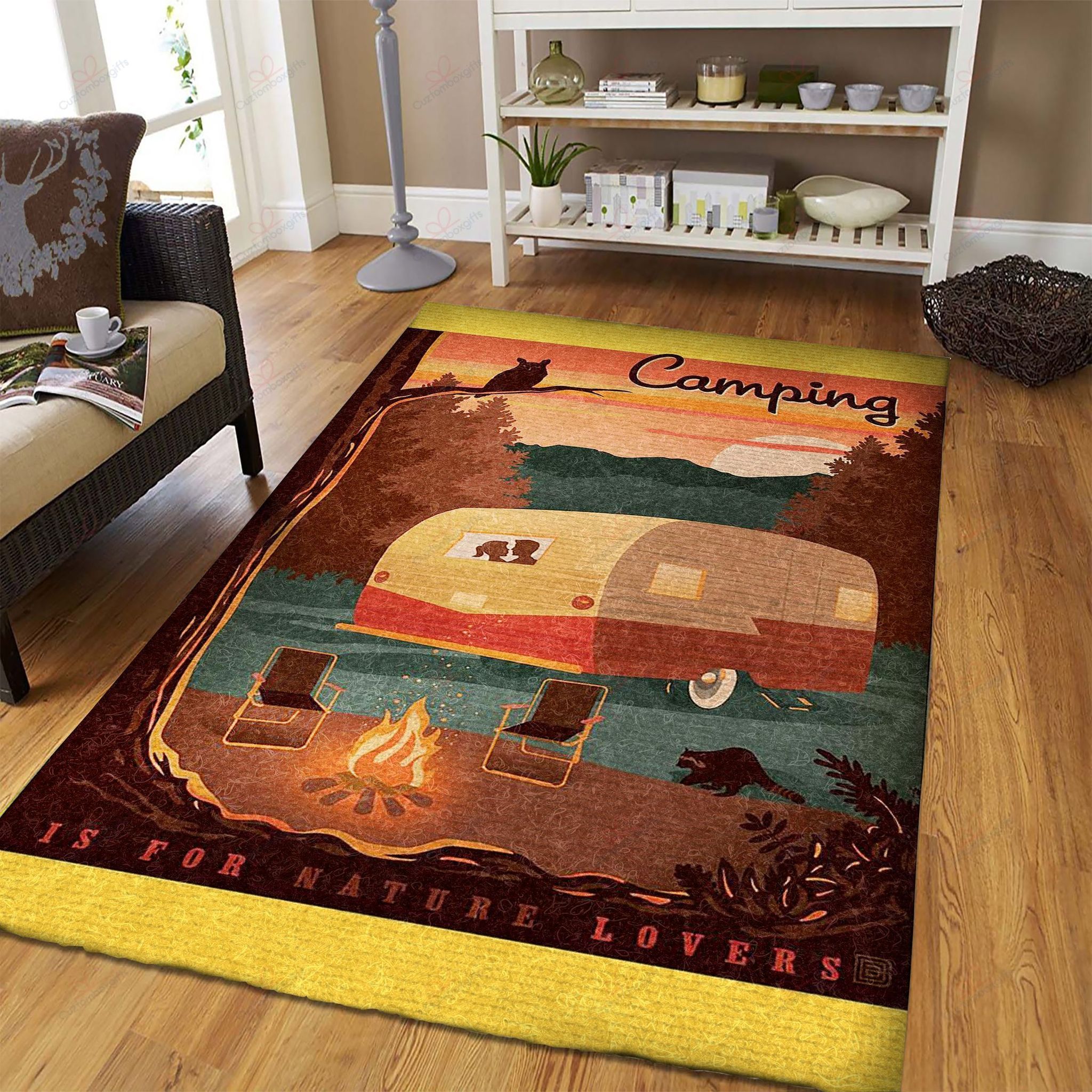 Camping Is For Natural Lovers Rug Sport Decor Gift Floor Decor Living Room Carpet Rug Area Rug - d6cce608be6d Camping Is For Natural Lovers Rug Sport Decor Gift Floor Decor Living Room Carpet Rug Area Rug - d6cce608be6d