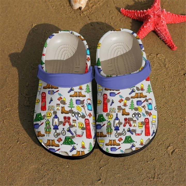 Camping Is Life Sku 447 Crocs Crocband Clog Comfortable For Mens Womens Classic Clog Water Shoes Camping Is Life Sku 447 Crocs Crocband Clog Comfortable For Mens Womens Classic Clog Water Shoes