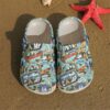 Camping Lable Sku 396 Crocs Crocband Clog Comfortable For Mens Womens Classic Clog Water Shoes