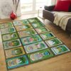 Camping Lets Go Rug Sport Decor Gift Floor Decor Living Room Carpet Rug Area Rug - ec7b85d60f4d