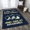 Camping Life 5 Rug Sport Decor Gift Floor Decor Living Room Carpet Rug Area Rug - 189d6f74a623