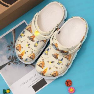 Camping Light Pattern Sku 425 Crocs Clog Clog Shoes